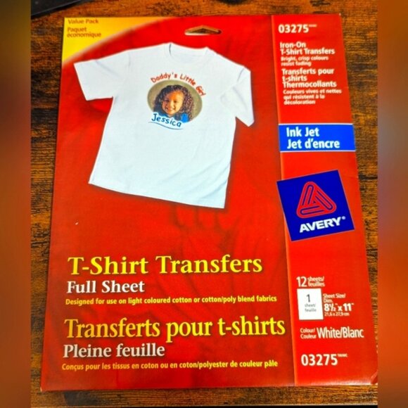 Other - T-Shirt Transfers Full Sheet (7 Sheets Remaining)